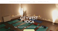 Desktop Screenshot of citywestyoga.com